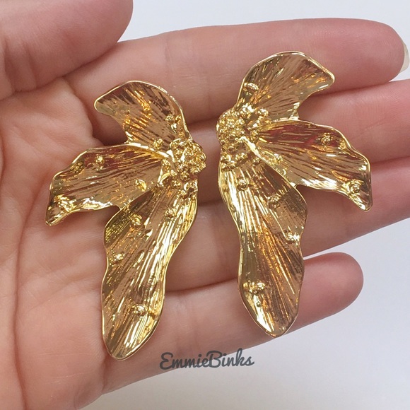 Anthropologie Jewelry - ✨3for$38  New Anthro Lotus Flower Drop Earring